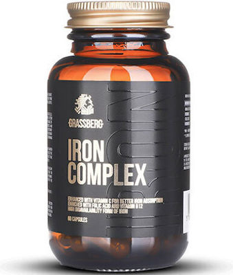 Grassberg Iron Complex 60 κάψουλες