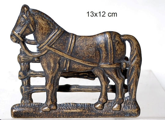 Royal Art Collection Χαρτοπετσετοθήκη Μεταλλική Χρυσή 13x12cm STL343BR