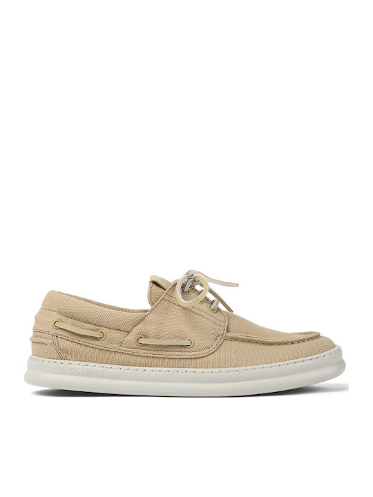 Camper Runner Men's Boat Shoes Beige