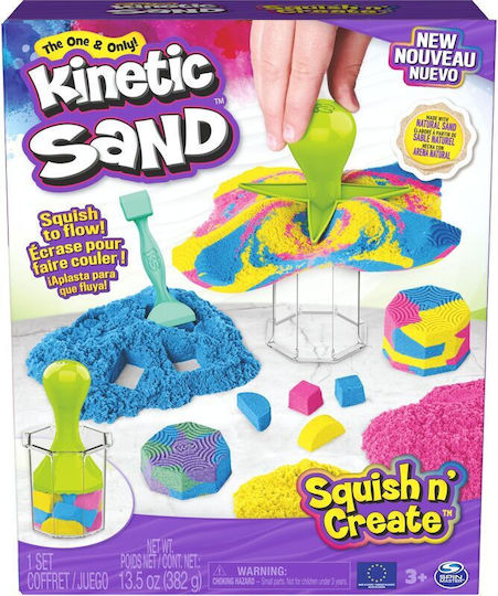 Spin Master Kinetic Sand Construction & Building Toy for Children Aged 3+