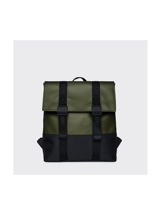Rains Backpack Waterproof Green 18lt