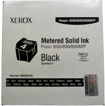 Xerox Γνήσιο Μελάνι Εκτυπωτή InkJet Μαύρο (108R00709)