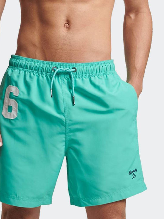 Superdry D2 Ovin Vintage Polo Ανδρικό Μαγιό Σορ...