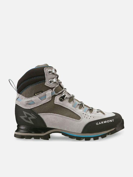 Garmont Rambler 2.0 GTX Γυναικεία Ορειβατικά Μποτάκια Αδιάβροχα με Μεμβράνη Gore-Tex Warm Grey / Aquablue