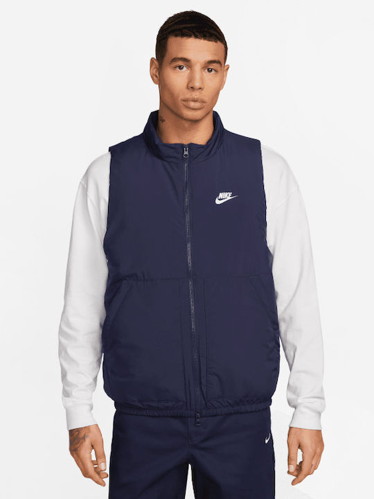Nike Therma-FIT Αμάνικο Χειμωνιάτικο Μπουφάν Na...