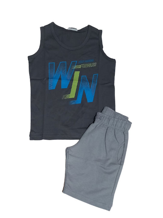 Trax Kinderbekleidungssets mit Shorts Graue 2Stücke