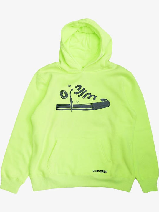Converse Παιδικό Φούτερ με Κουκούλα και Τσέπες ...