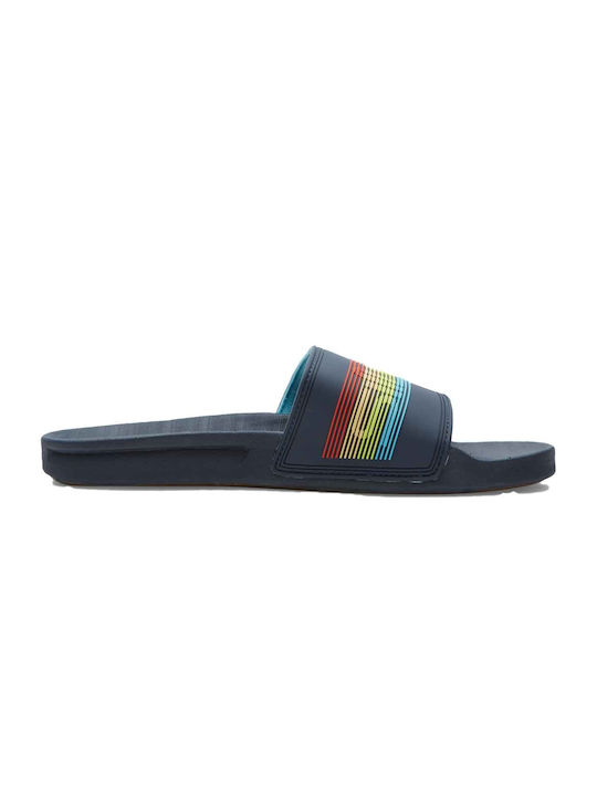 Quiksilver Rivi Wordmark Men's Slides Blue