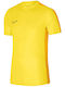 Academy 23 Dri-Fit Αθλητικό T-shirt Κίτρινο