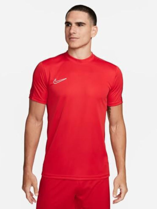 Nike Academy 23 Dri-Fit Αθλητικό T-shirt Κόκκινο