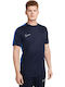 Academy 23 Dri-Fit Athletic T-shirt Navy Blue