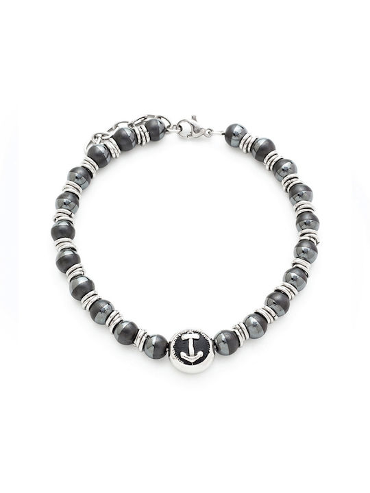 Visetti Bracelet with design Anchor made of Steel