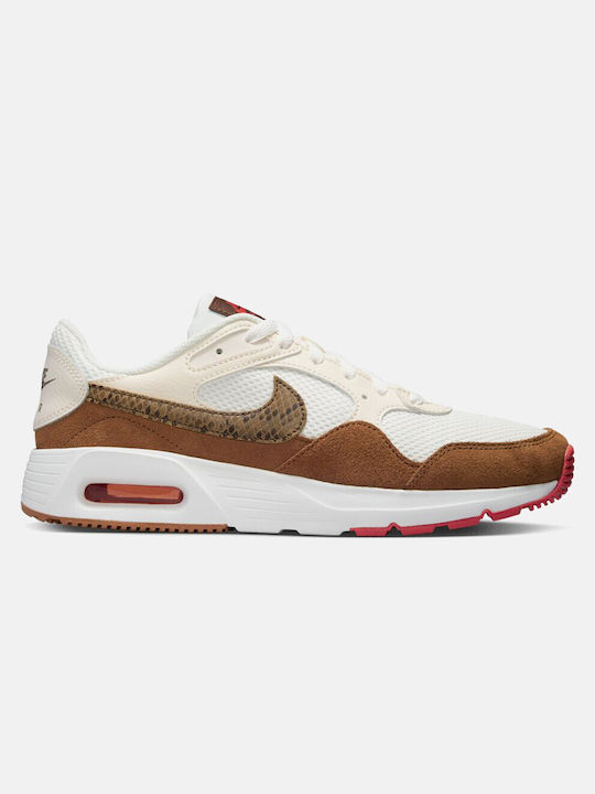 Nike Air Max Sc Se Sneakers Pale Ivory Picante Red