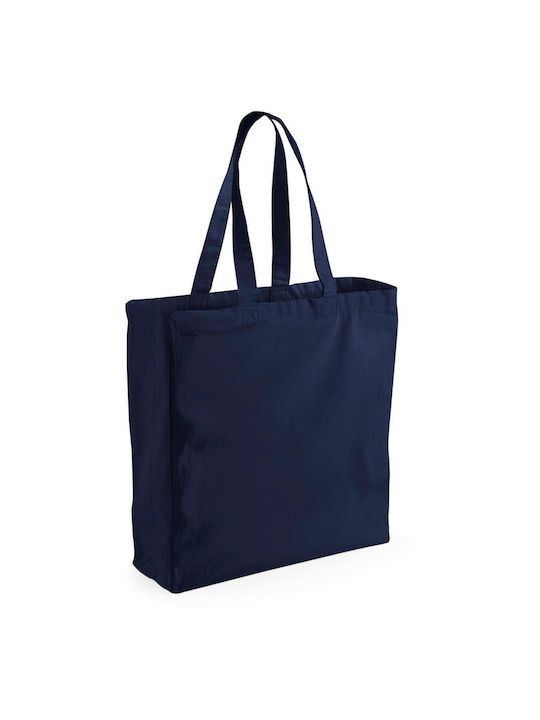 Westford Mill Fabric Shopping Bag Blue
