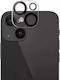 Smartfits Full Camera Protection Tempered Glass Black for the iPhone 14 / 14 Plus