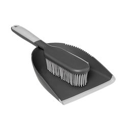 5Five Set aus Kehrschaufel und Bürste Grey 164747 1Stück