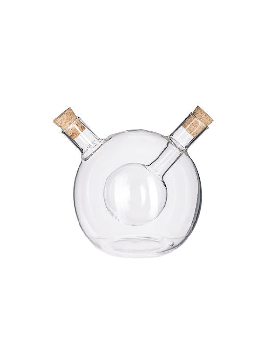 5Five Round Δοχείο Λαδιού Γυάλινο με Ροή 480ml