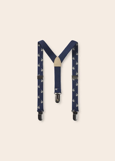 Mayoral Kinder Hosenträger in Blau Farbe mit 3 Clips