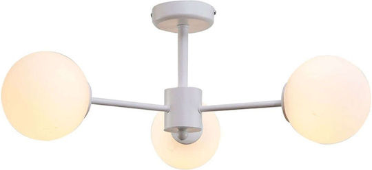 Inlight Ceiling Mount Light 50cm White with Socket G9