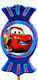 Πασχαλινή Λαμπάδα Disney Cars Χειροποίητη Cars 19εκ.