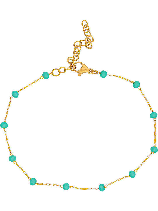 Excite-Fashion Gold Plated Anklet Chain Made of...