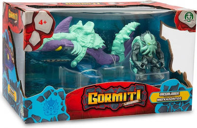 Giochi Preziosi Jucărie Miniatură Elemental Sea Beast - Megalodox & Lord Poivrons Gormiti pentru 4+ Ani