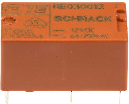 Schrack Relay 12V 6A Subminiature 1P 12V DC 6A RE034012 01.077.0015