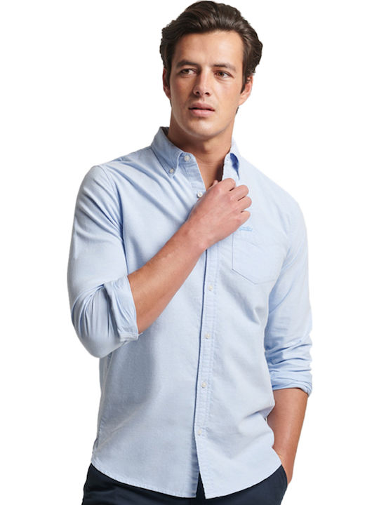 Oxford Long-sleeved Shirt Classic Blue Oxford