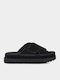 1137910 Women's Flat Sandals Flatforms in Black Color