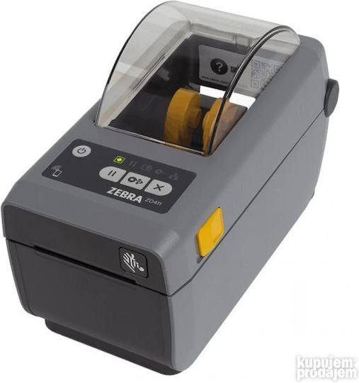 Zebra ZD411 Принтер за етикети Директен термотрансфер USB, Bluetooth, Ethernet 203 dpi