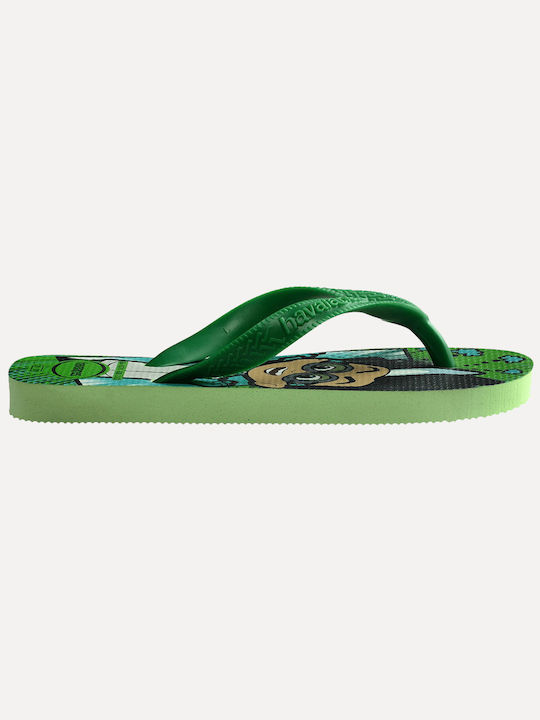 Havaianas Παιδικές Σαγιονάρες Flip Flops Πράσιν...