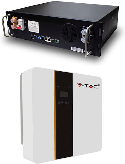 V-TAC Set Μπαταρία (11377) & (11508) Inverter Ισχύος 5000W (Μονοφασικό) 100161