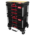 Milwaukee Packout Tool Compartment Organiser 5 Slot Black