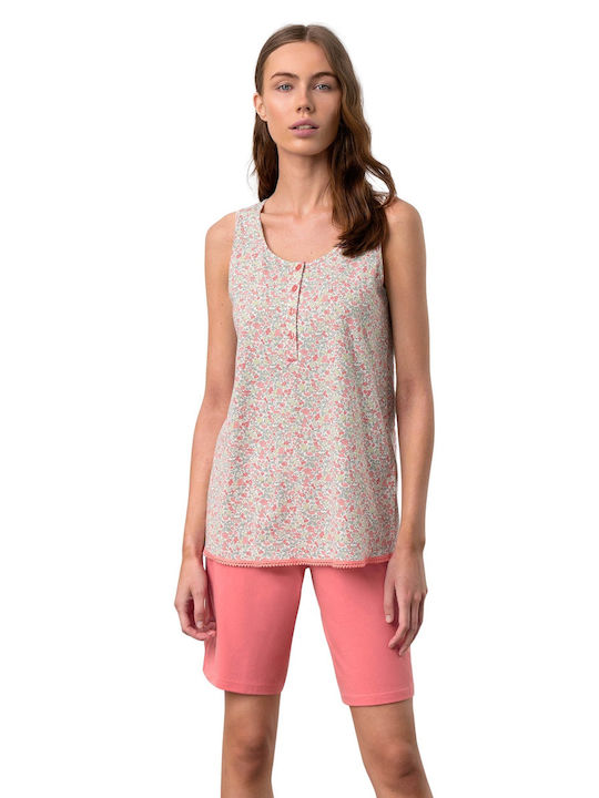 Vamp Sommer Damen Pyjama-Set