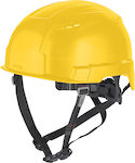 Milwaukee Construction Site Helmet Ventilated Yellow 4932478918