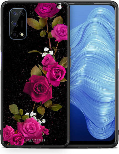 Smartfits Flower Back Cover Plastic Red Roses (Realme 7 5G) 7056054911131_41099355127963