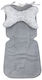Beboulino Stroller Mattress Double Sided Roses 32x72cm Gray
