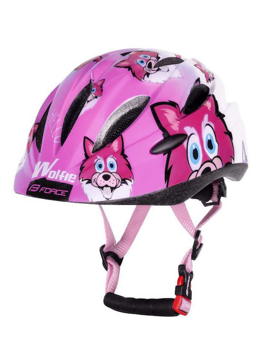 Force Wolfie Kinderfahrrad- / Rollerhelm City Rosa