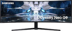 Samsung Odyssey Neo G9 LS49AG954NPXEN Ultrawide VA HDR Curved Gaming Monitor 49" 5120x1440 240Hz με Χρόνο Απόκρισης 1ms GTG