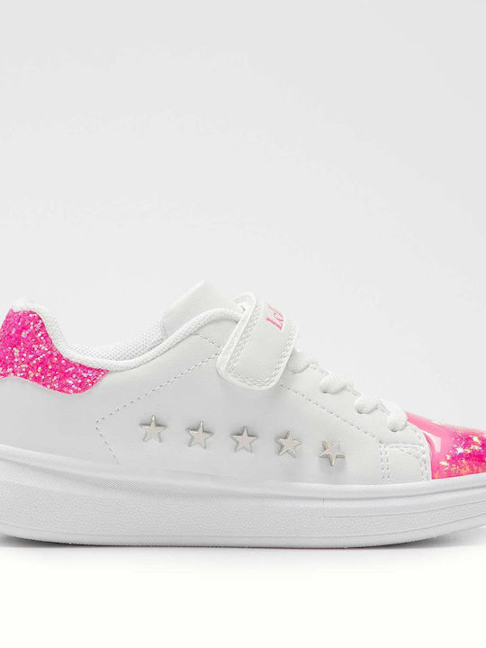 Lelli Kelly Kids Sneakers for Girls with Laces & Strap White