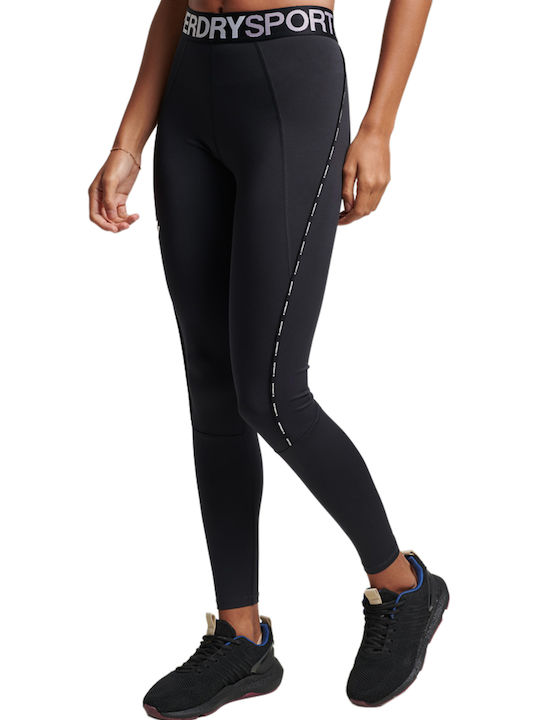 Superdry Women's Long Training Legging Black