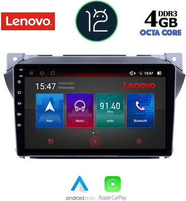 Lenovo Ηχοσύστημα Αυτοκινήτου για Suzuki Alto / Nissan Pixo 2009 (Bluetooth/USB/WiFi/GPS) με Οθόνη Αφής 9"