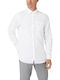 Guess Men's Shirt Long Sleeve White