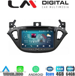 LM Digital Car-Audiosystem für Opel Corsa 2014-2019 (Bluetooth/USB/WiFi/GPS) mit Touchscreen 8"