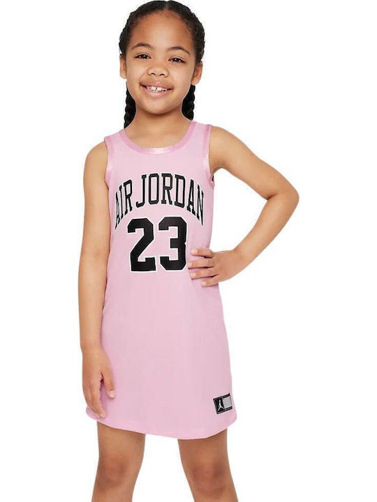 JORDAN 23 Rochie pentru Copii Fără mâneci Roz