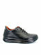 Leder Herren Freizeitschuhe Schwarz