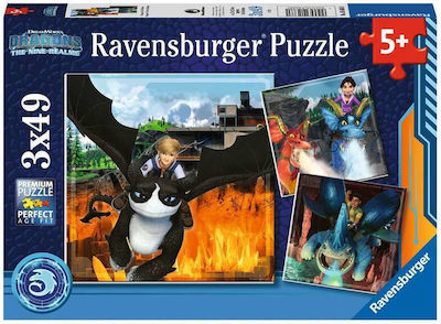 Kinderpuzzle Dragons für 5++ Jahre 147pcs Ravensburger