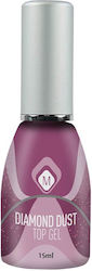 Magnetic Nail Design Diamond Dust Top Coat 15ml