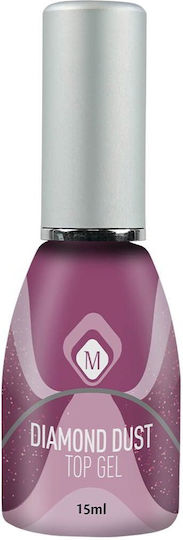Magnetic Nail Design Diamond Dust Top Coat για Gel 15ml