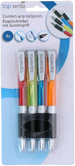 Topwrite Kugelschreiber Ballpoint 4 Stück